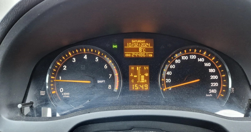 Toyota Avensis cena 34500 przebieg: 240000, rok produkcji 2011 z Skalbmierz małe 92